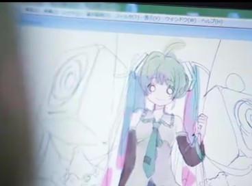 虚拟歌姬与科技巨头携手 初音未来亮相谷歌浏览器广告